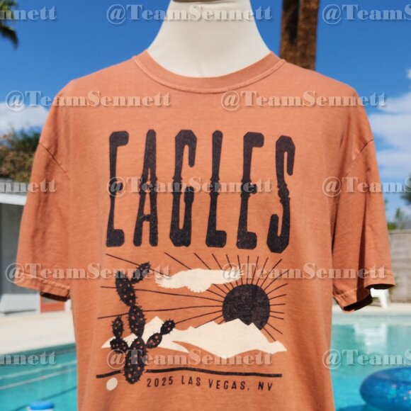 Eagles Other - Eagles Sphere Shirt / Live at Sphere Residency Las Vegas / Orange Cactus